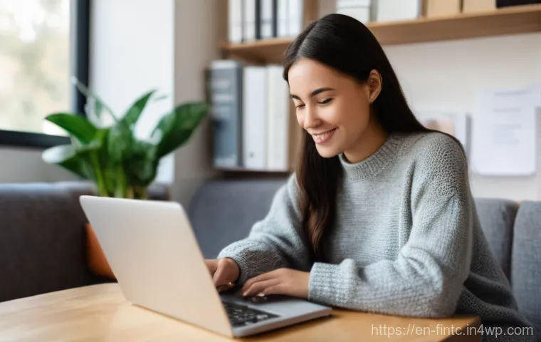 금융 관련 웹세미나 참여하기 - **Prompt 1: Initial Discovery and Engagement in Online Finance**
    "A young woman in her late 20s ...