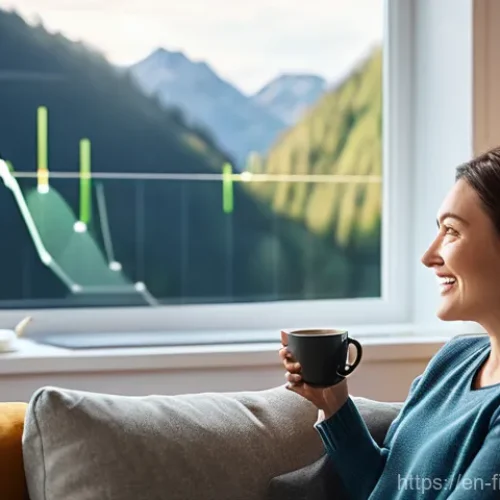 비상금 마련의 중요성 - **Prompt 1: The Serenity of Financial Security**
    "A peaceful and confident adult, smiling gently...