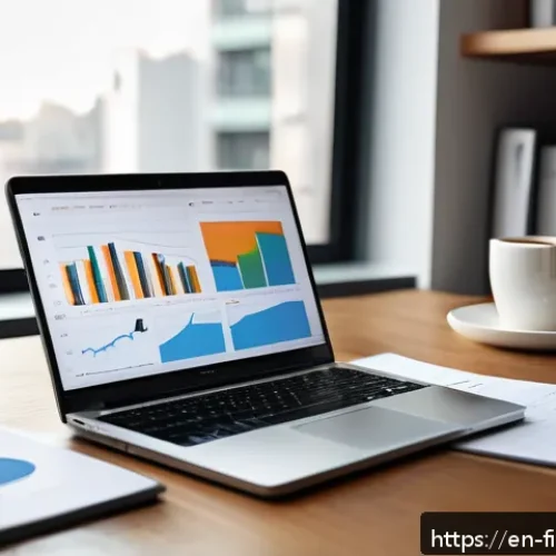 금융 자신감을 위한 실질적 팁 - A cozy home office scene showing a young professional meticulously tracking their expenses on a lapt...